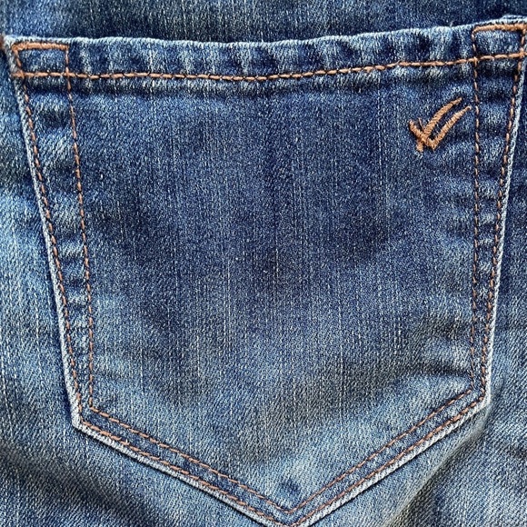 Y2K Look by WilliamRant Justin Timberlake & Trace Ayala Denim Jean Skirt Size 27 - Picture 5 of 11